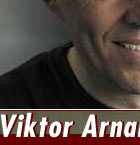 Der isländische Autor Viktor Arnar Ingólfsson