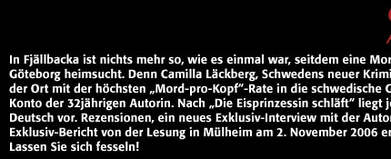 Tatort Fjällbacka - Das große Camilla Läckberg Special auf schwedenkrimi.de